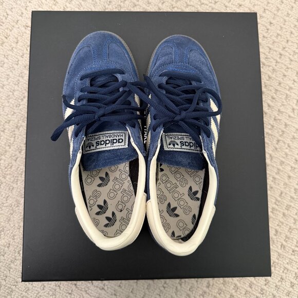 Adidas Handball Spezial Shoes (Night Indigo, Cream White, Cloud White; US M5/W6) - Picture 4 of 16